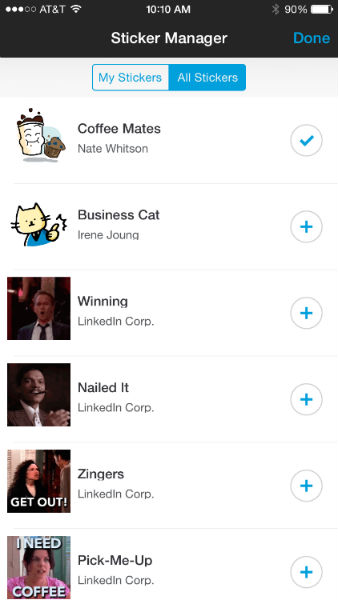 LinkedIn Emoji Collections