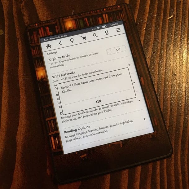 How To Remove Ads From Your Amazon Kindle For Free Ben Brausen